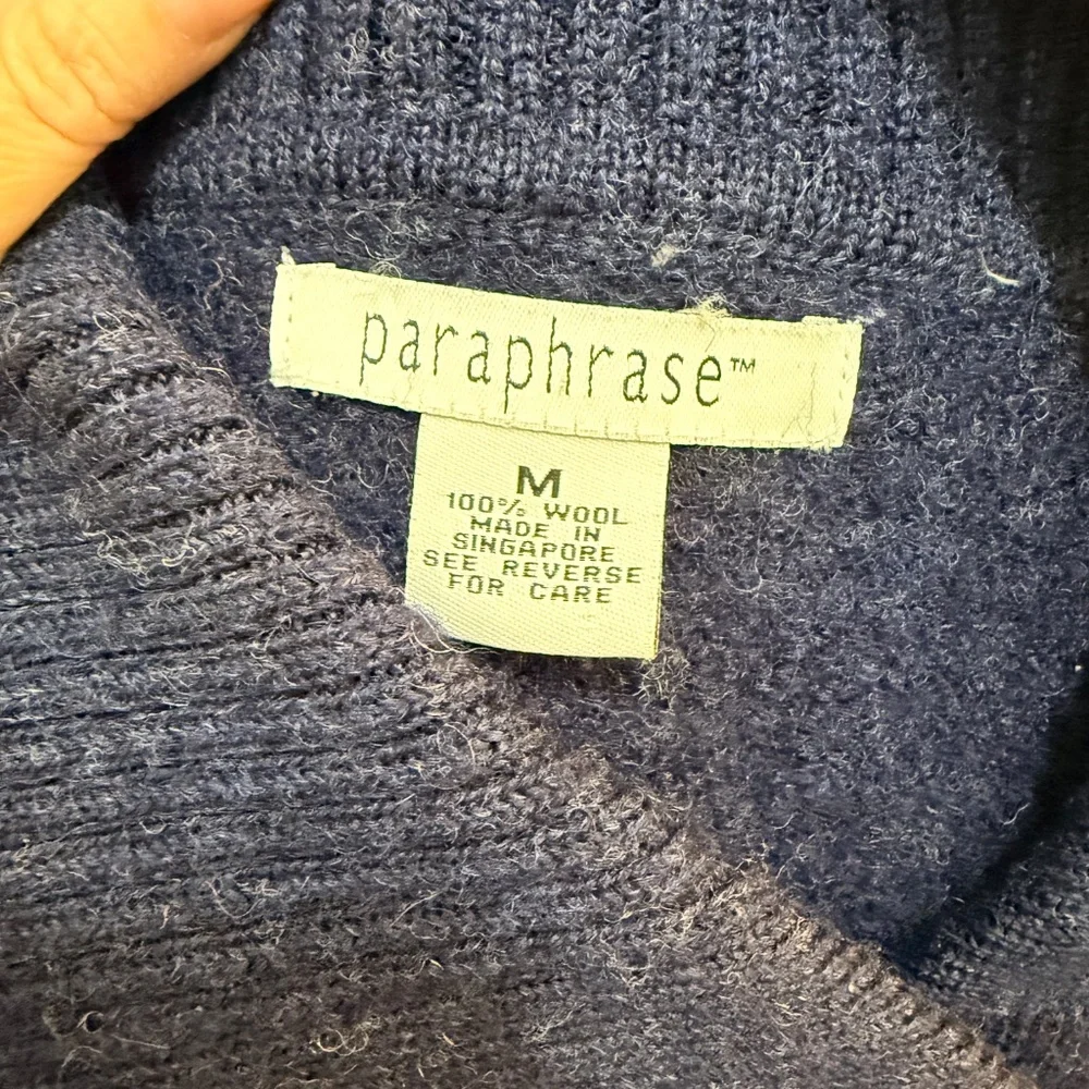 Paraphrase‎ Vintage Wool Jacket | Size M